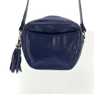 Blue Tassel Crossbody Bag Jennifer Moore